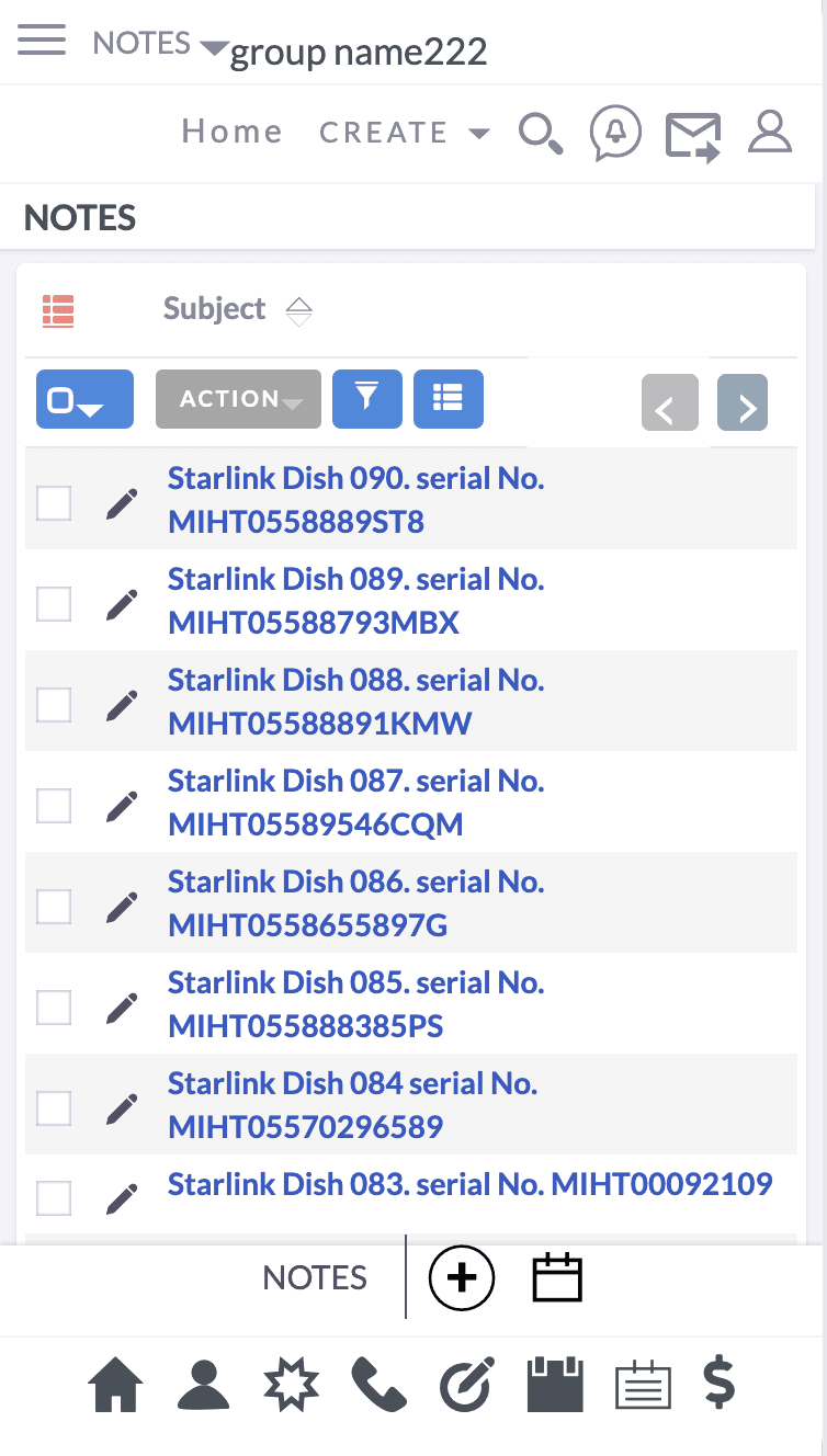 Bostel BMS CRM screen 2